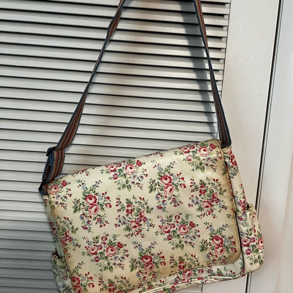 Vintage Cath Kidston diaper bag.